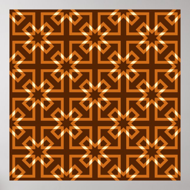 Abstract textile pattern. Background. Wallpaper. C Poster (Front)