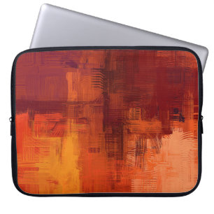 Abstract texture. 2d illustration. Expressive hand Laptop Sleeve