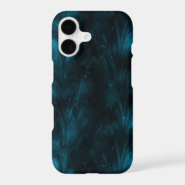 Abstract Texture Blue Nebula (Back)