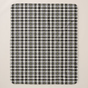 abstract texture, colorful checkered pattern, simp sherpa blanket