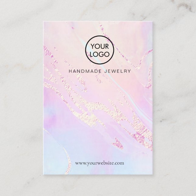 abstract  texture  display card (Front)