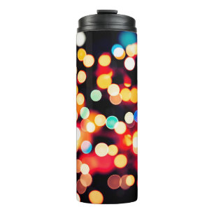abstract texture, light  background thermal tumbler
