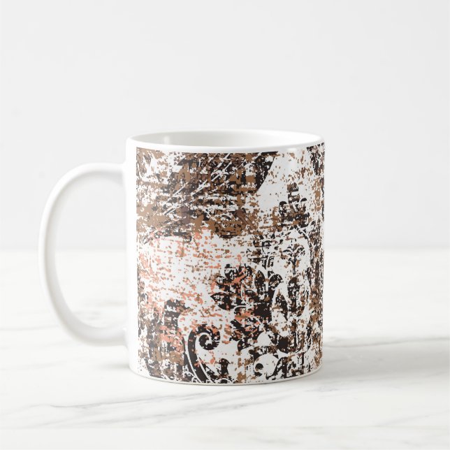 Abstract texture or grunge background. Art texture Coffee Mug (Left)