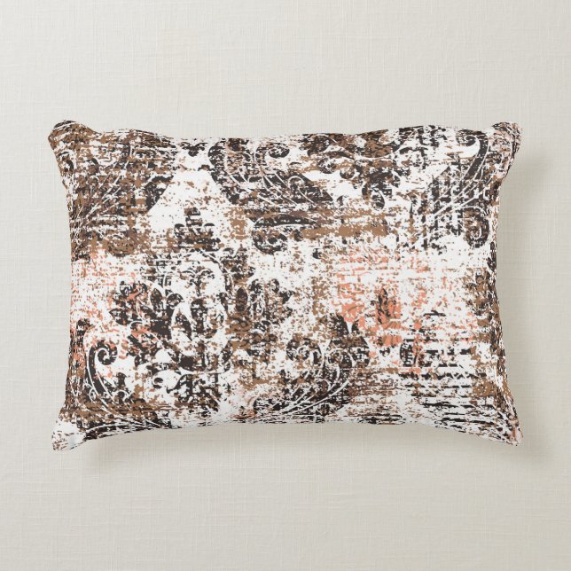 Abstract texture or grunge background. Art texture Decorative Cushion (Front)