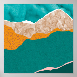 Abstract Texture Poster