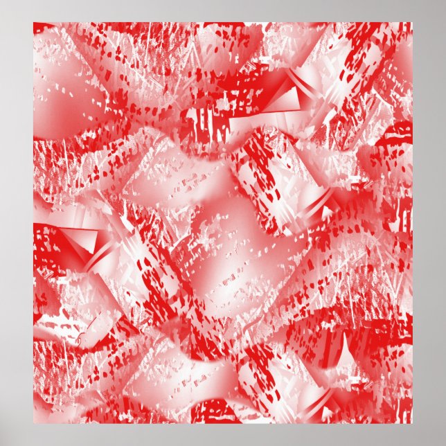 Abstract texture repeat creative modern pattern il poster (Front)