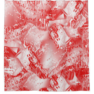 Abstract texture repeat creative modern pattern il shower curtain