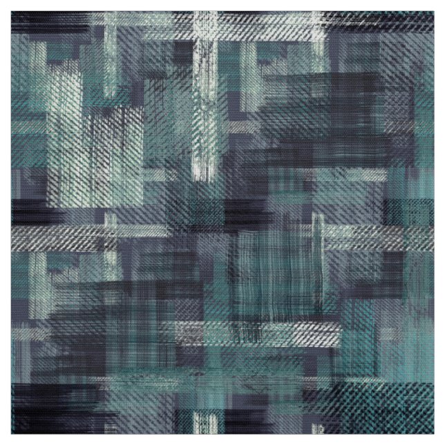Abstract textured grey blue grunge pattern. fabric (Swatch)