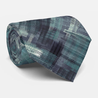 Abstract textured grey blue grunge pattern. tie