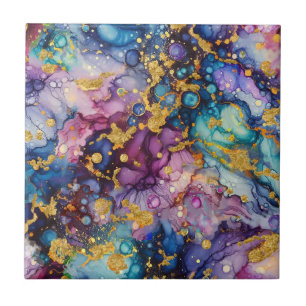 Abstract Textures Ceramic Tile