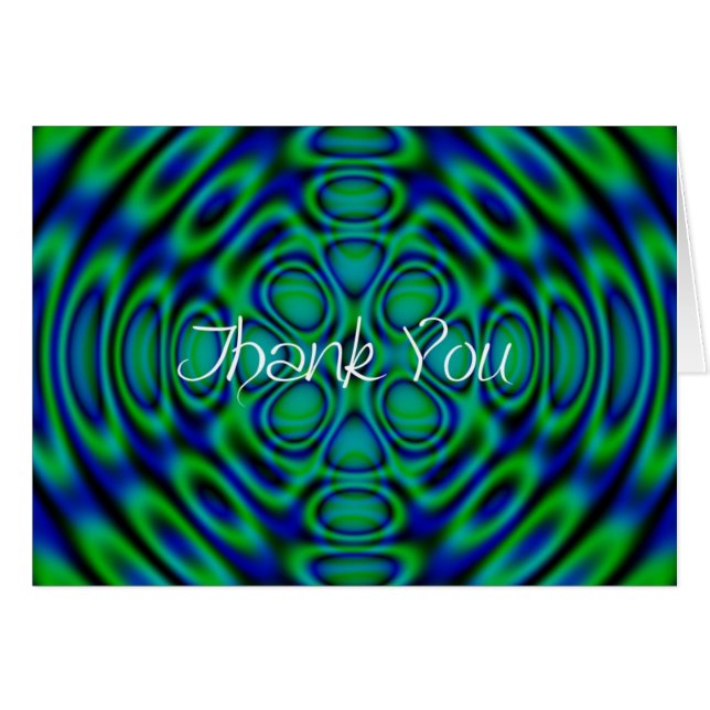 Abstract Thank You (Front Horizontal)