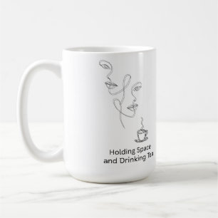 Abstract Therapy Connection Ceramic Coffee Mug