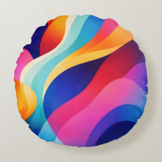 Abstract throw pillow