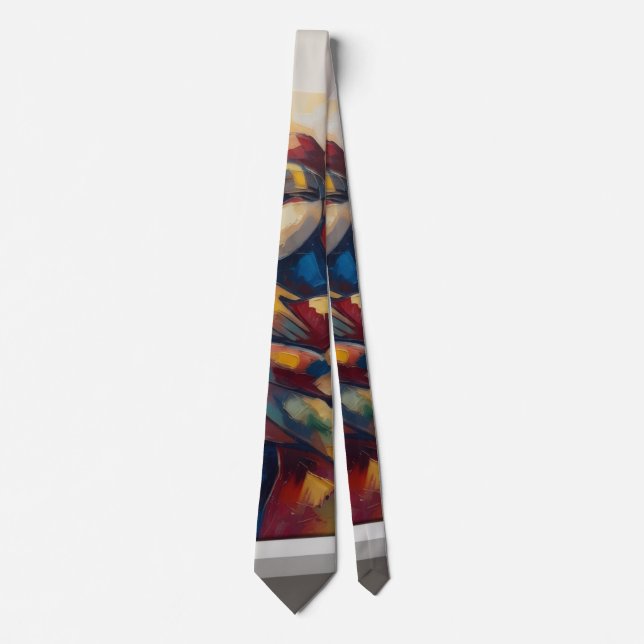 Abstract Tie (Front)