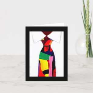 "Abstract Tie" Card by Alicia L. McDaniel