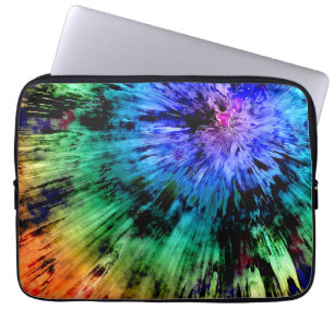 Abstract Tie Dye Laptop Sleeve
