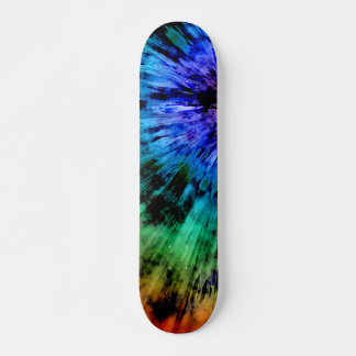Abstract Tie Dye Skateboard
