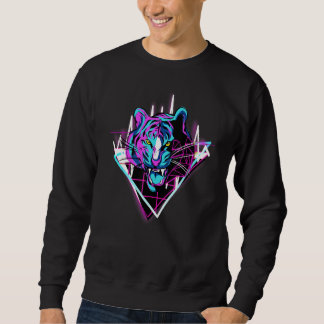 Abstract Tiger Sweatshirt
