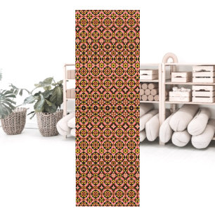 Abstract Tile Pattern Yoga Mat