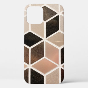 Abstract tiled background. iPhone 12 case