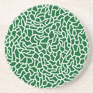 Abstract Tiled Background Coaster