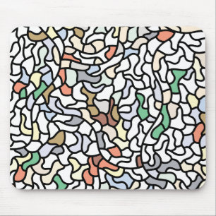 Abstract Tiled Background Mouse Pad