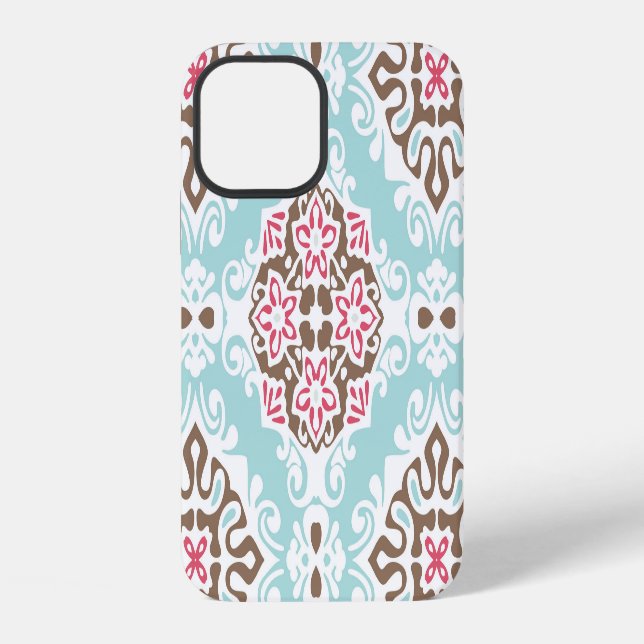 Abstract Tiled: Vintage Seamless Pattern iPhone Case (Back)