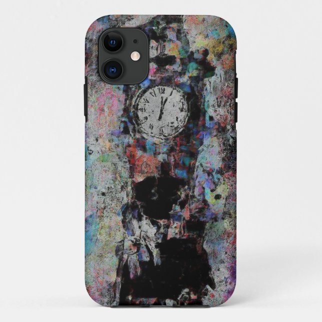 Abstract Timekeeper Artistic Mobile Case (Back)