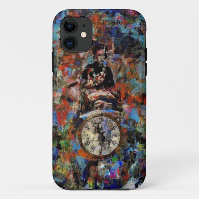 Abstract Timekeeper Artistic Mobile Case (Back)