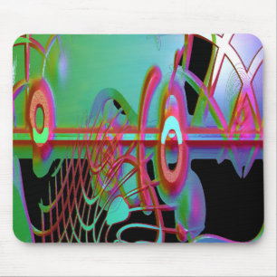 Abstract Togetherness Mousepad