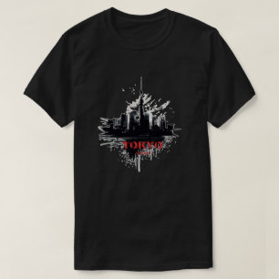 Abstract Tokyo Japan cityscape T-Shirt