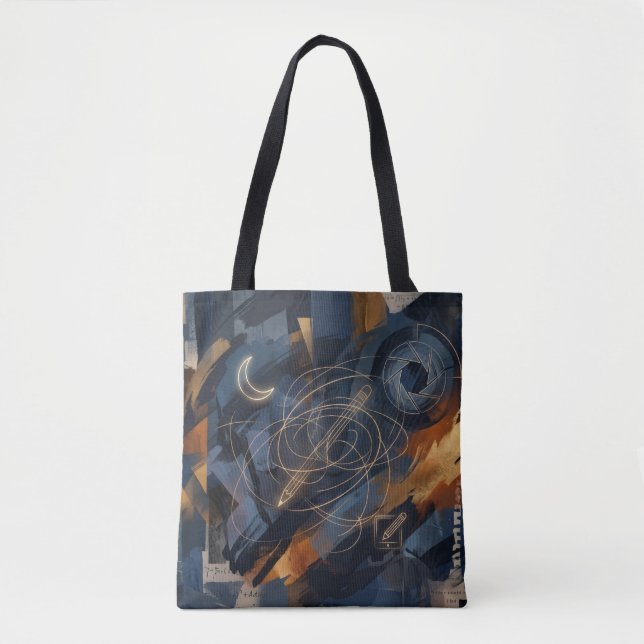 Abstract Tote Bag (Front)