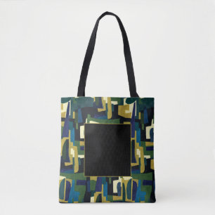 abstract tote bag