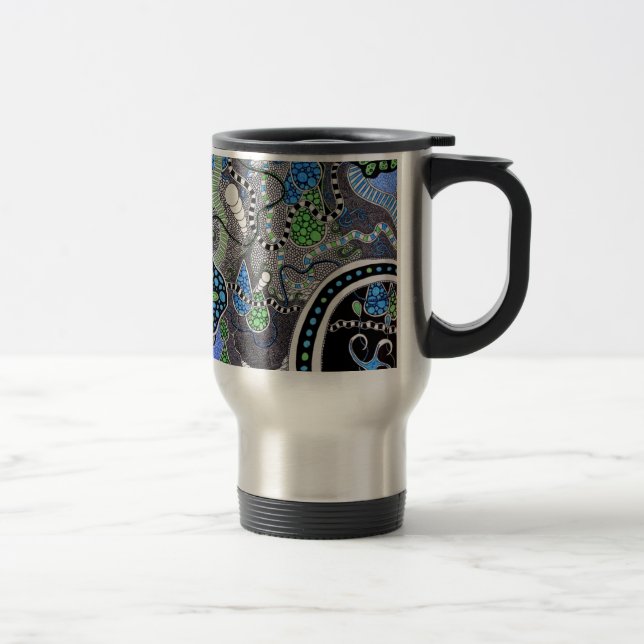 Abstract Travel Mug (Right)