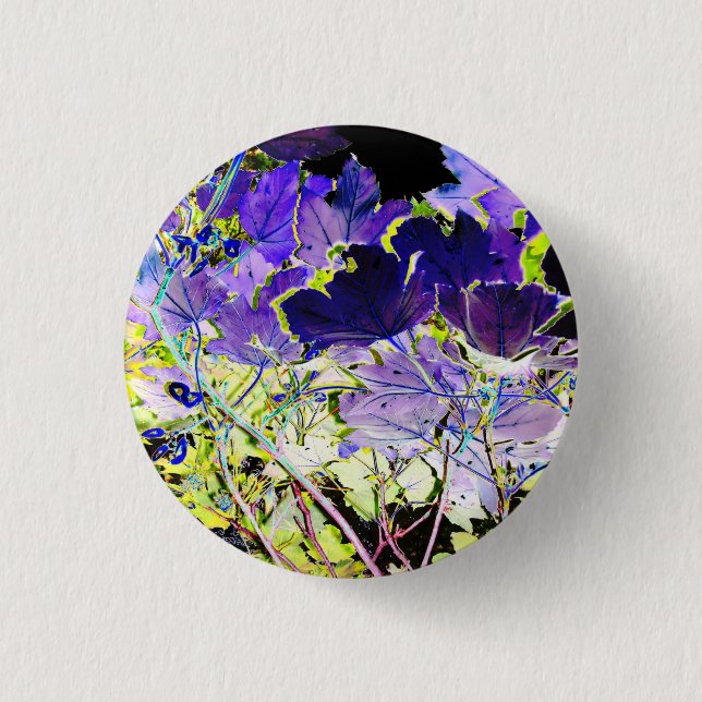 ABSTRACT TREE 3 CM ROUND BADGE (Front)