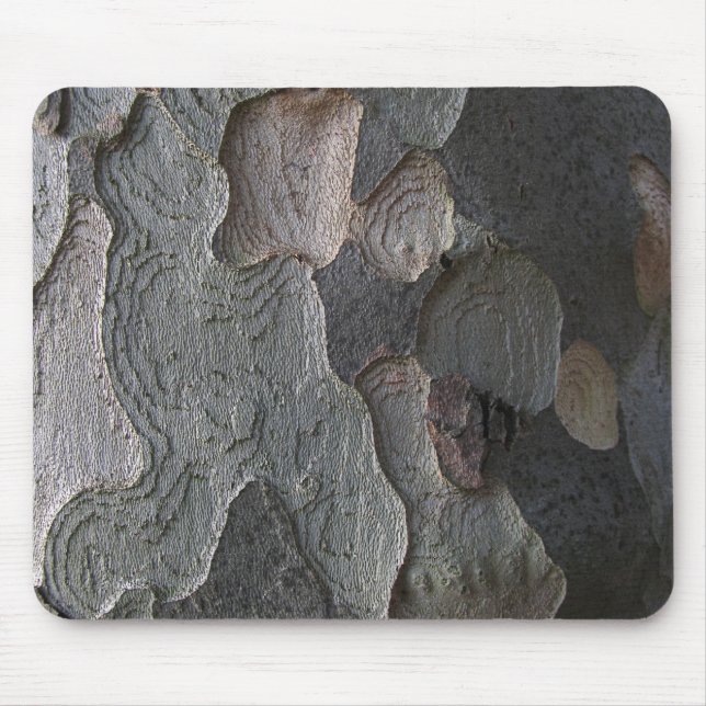 Abstract tree bark macro mousepad (Front)
