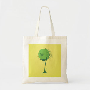 Abstract Tree Budget Tote Bag