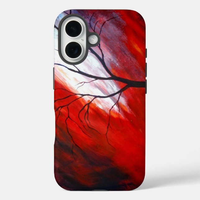 Abstract Tree Case-Mate iPhone Case (Back)
