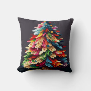 Abstract Tree Cushion