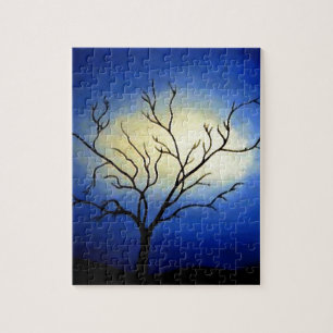 Abstract Tree - Modern Art Jigsaw Puzzle