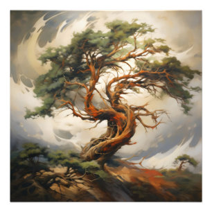 Abstract Tree Nature Symbolism Photo Print