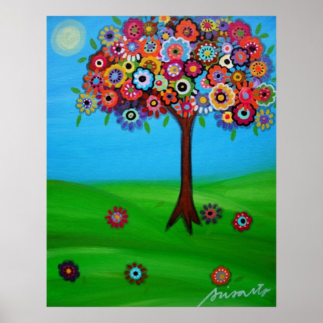 ABSTRACT TREE OF LIFE POSTERS (Front)