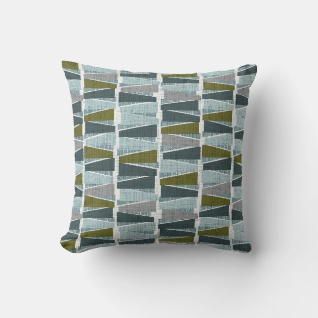 Abstract trees cushion (Front)