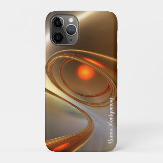 Abstract trendy and elegant 3d Design iPhone 11 Pro Case