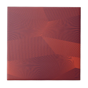 Abstract, trendy, modern geometric graphic art ceramic tile