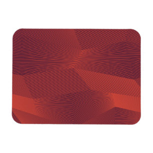 Abstract, trendy, modern geometric graphic art magnet