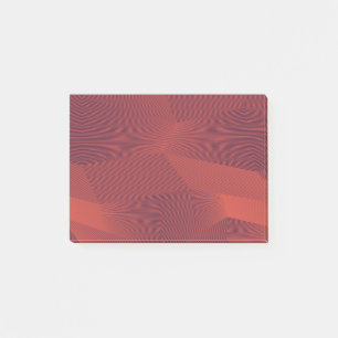 Abstract, trendy, modern geometric graphic art post-it notes