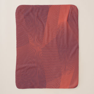 Abstract, trendy, modern geometric graphic art sherpa blanket