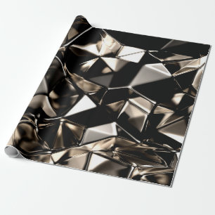 Abstract triangle crystal background. wrapping paper