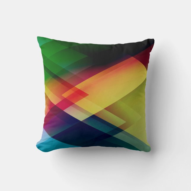 Abstract triangle cushion (Front)